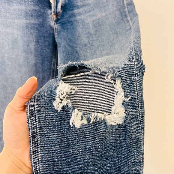 AGOLDE Nico Button Fly High Rise Slim 23 - Picture 6 of 9